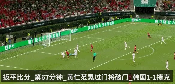 扳平比分_第67分钟_黄仁范晃过门将破门_韩国1-1捷克